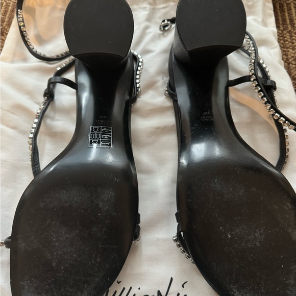 Phillip Lim Drum Crystal Ankle Strap Sandal Size 40 - Picture 4 of 4